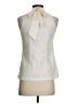 Etcetera Ivory Sleeveless Blouse Size 00 - photo 2