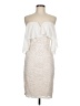 Sequin Hearts Ivory Cocktail Dress Size 7 - photo 1