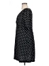 Connected Apparel Polka Dots Black Casual Dress Size 14 - photo 5