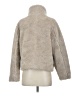 Old Navy 100% Polyester Gray Faux Fur Jacket Size XS - photo 2