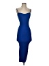 H&M Solid Blue Cocktail Dress Size XS - photo 1