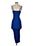 H&M Solid Blue Cocktail Dress Size XS - photo 2