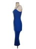 H&M Solid Blue Cocktail Dress Size XS - photo 5