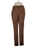 Atelier Solid Brown Casual Pants Size S - photo 2
