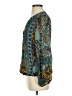 Nanette Lepore 100% Polyester Teal Long Sleeve Blouse Size S - photo 5