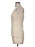 Witchery Ivory Sleeveless T-Shirt Size M - photo 5