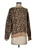 American Eagle Outfitters 100% Polyester Animal Print Brown Pullover Sweater Size XS - photo 1