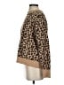 American Eagle Outfitters 100% Polyester Animal Print Brown Pullover Sweater Size XS - photo 5