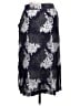 Ann Taylor LOFT 100% Polyester Floral Blue Casual Skirt One size - photo 2