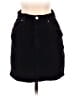 Zara TRF Solid Black Denim Skirt Size XS - photo 1