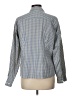L.L.Bean 100% Cotton Checkered-gingham Blue Long Sleeve Button-Down Shirt Size 12 - photo 2