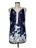 One September 100% Rayon Blue Sleeveless Blouse Size M - photo 1