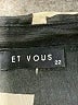 Et Vous 100% Polyester Black 3/4 Sleeve Blouse Size 22 - photo 7