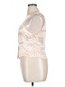 Topshop 100% Viscose Ivory Sleeveless Blouse Size 14 - photo 5