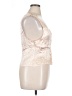 Topshop 100% Viscose Ivory Sleeveless Blouse Size 14 - photo 4
