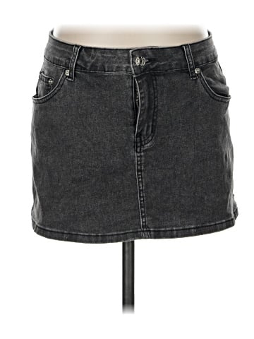 Edikted Denim Skirt (view 1)