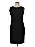 Bebe Solid Black Cocktail Dress Size 12 - photo 1