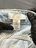 H&M 100% Cotton Blue Denim Shorts Size 6 - photo 3