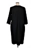 Talbots Solid Black Casual Dress Size 16 - photo 2