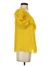 Leifsdottir Yellow Short Sleeve Blouse Size 4 - photo 4