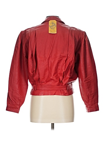 LAVORAZIONE ARTIGIANALE Leather Jacket (view 2)