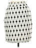 Renee C. Graphic Gray Casual Skirt Size S - photo 2