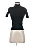 Alexander Wang Black Short Sleeve Turtleneck Size S - photo 1