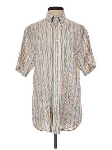 Brooks Brothers 346 Short Sleeve Button-Down Shirt (view 1)
