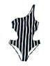 Cupshe Stripes Black One Piece Swimsuit Size M - photo 1