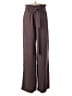 Sage 100% Polyester Solid Brown Casual Pants Size M - photo 1