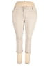 Lane Bryant Solid Tan Khakis Size 18 - photo 1