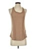 Nike 100% Polyester Tan Tank Top Size S - photo 1