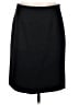 J.Crew 100% Wool Solid Black Wool Skirt Size 6 - photo 1