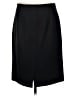 J.Crew 100% Wool Solid Black Wool Skirt Size 6 - photo 2