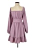 Unbranded 100% Polyester Solid Purple Casual Dress Size S - photo 1