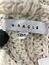 Miracle 100% Acrylic Ivory Cardigan Size XS - photo 7