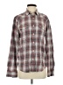 Heritage Plaid Brown Long Sleeve Button-Down Shirt Size S - photo 1