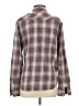 Heritage Plaid Brown Long Sleeve Button-Down Shirt Size S - photo 2