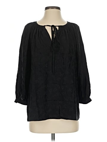 Margaret O'Leary 3/4 Sleeve Silk Top (view 1)