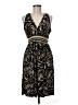Evan Picone Paisley Black Cocktail Dress Size 6 - photo 1