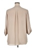 Roz & Ali 100% Polyester Tan 3/4 Sleeve Blouse Size 1X - photo 2