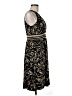 Evan Picone Paisley Black Cocktail Dress Size 6 - photo 4