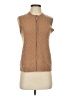 Pure Amici 100% Cashmere Tan Sweater Vest Size S - photo 1