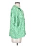 Things Between Green Short Sleeve Blouse Size S - photo 4