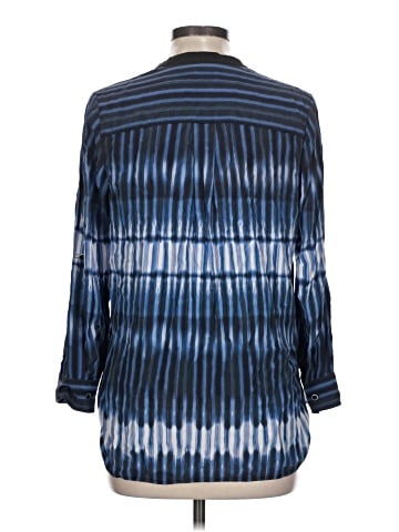Vince. 3/4 Sleeve Silk Top (view 2)
