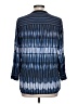 Vince. 100% Silk Blue 3/4 Sleeve Silk Top Size 10 - photo 2
