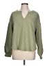 Blu Pepper Green Long Sleeve Blouse Size L - photo 1