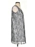 BB Dakota 100% Polyester Graphic Silver Casual Dress Size S - photo 4