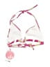 SOFIA Stripes Pink Swimsuit Top Size M - photo 2