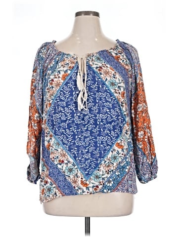 Lola P. 3/4 Sleeve Blouse (view 1)